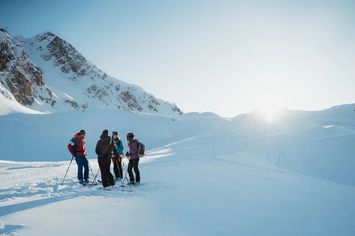 Sunset Closing, Courchevel