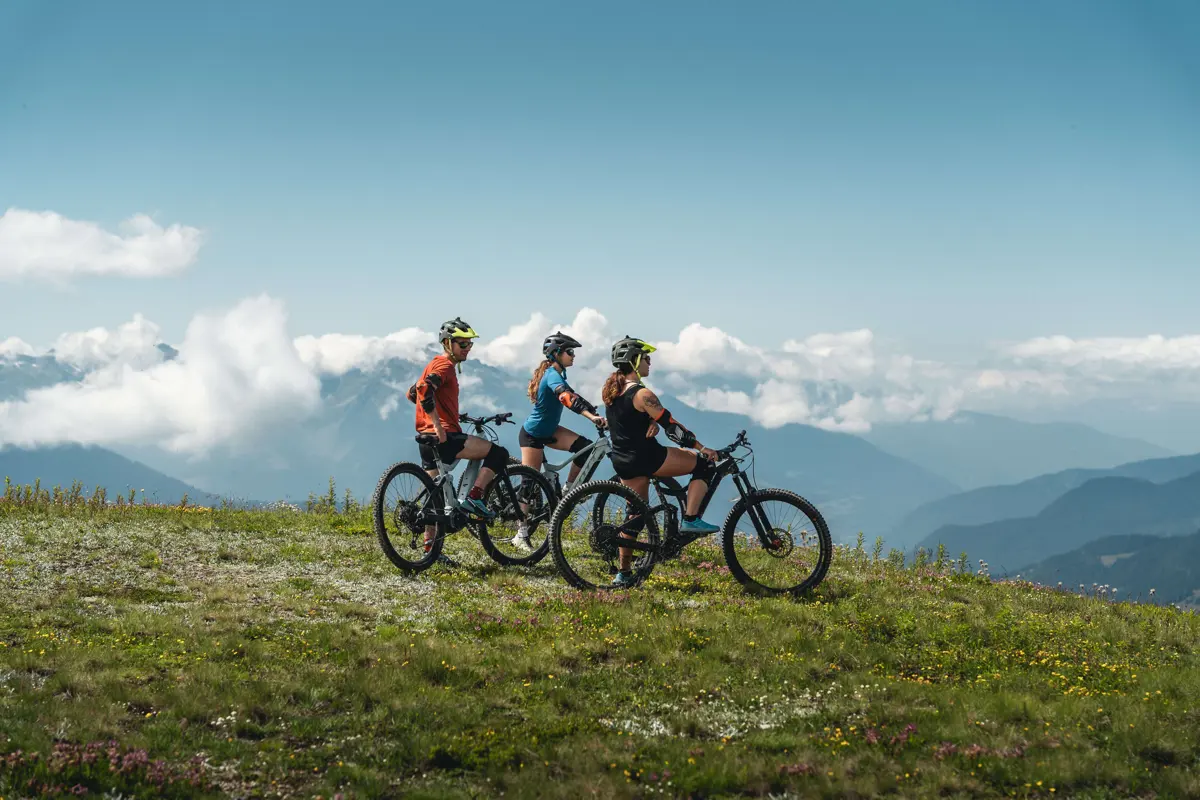 Mountain biking, Courchevel