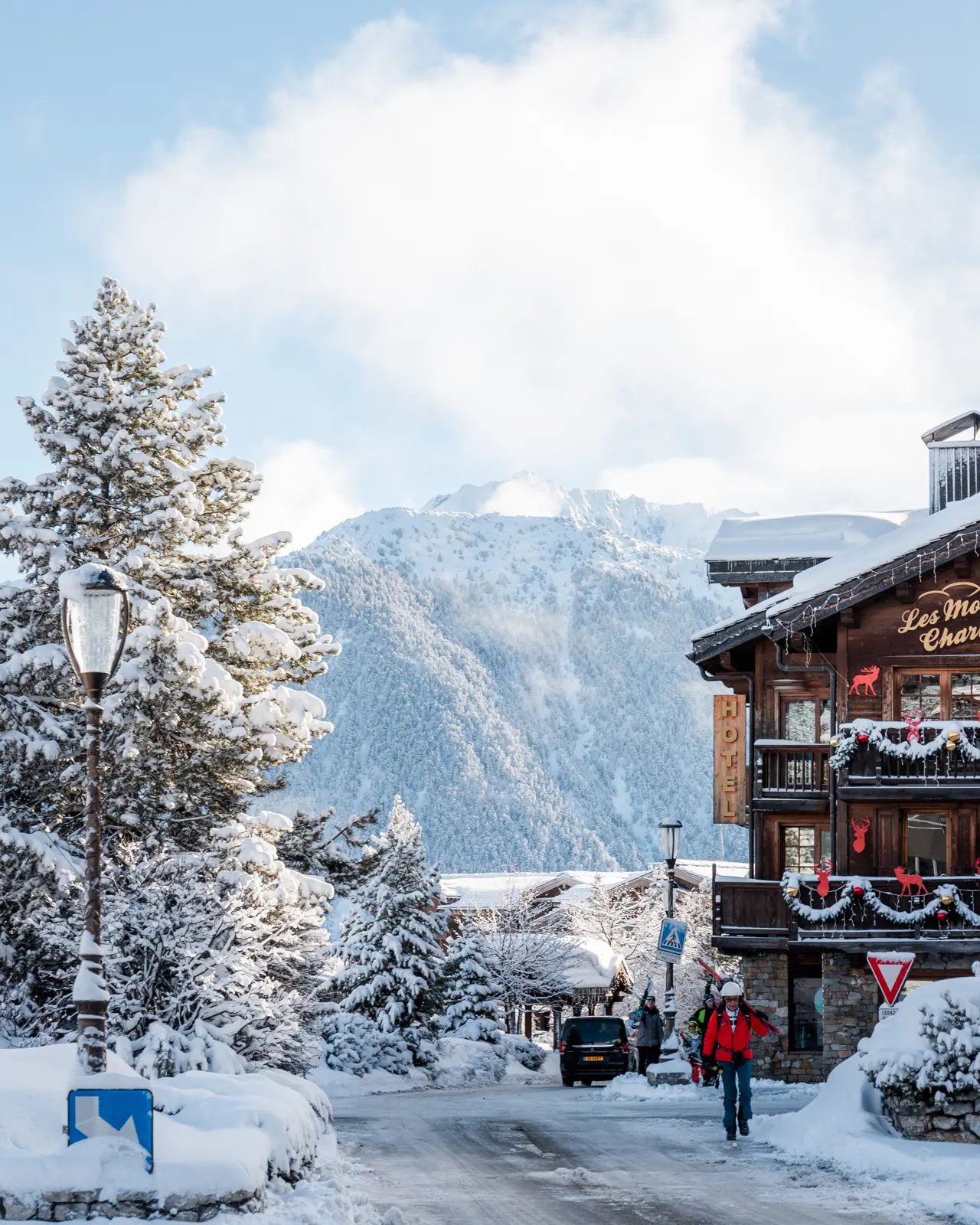Mont Charvet above Courchevel