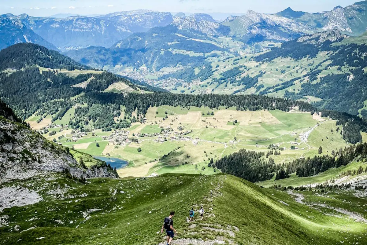 Hiking in the Aravis, La Clusaz