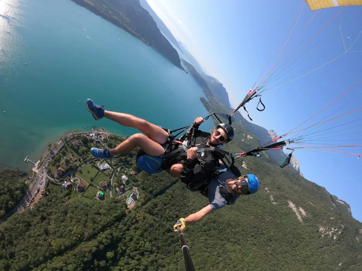 Paragliding, La Clusaz