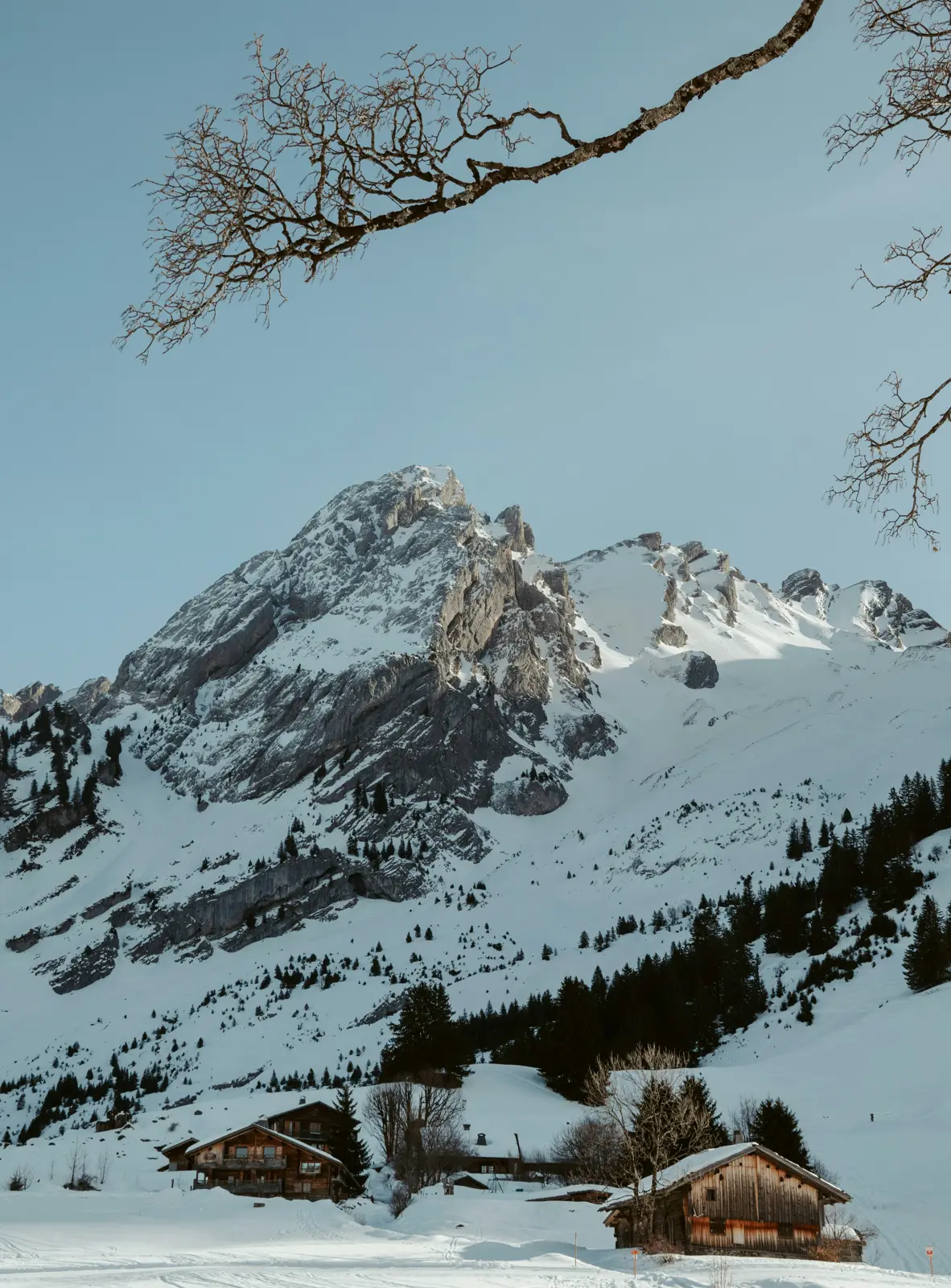 Peaks of the Aravis range