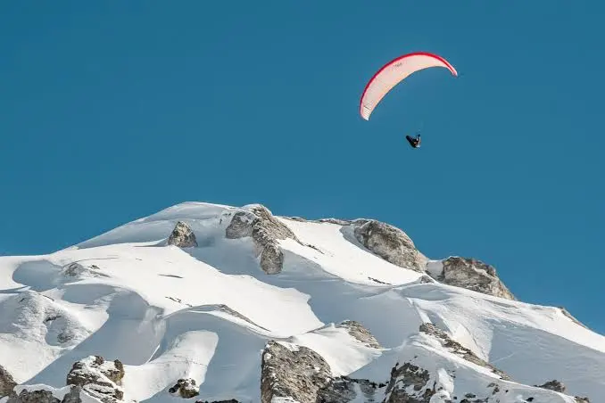 Paragliding, Tignes