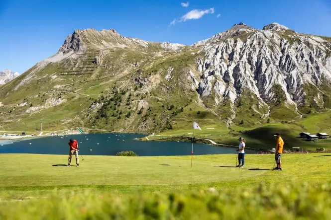 Golf at altitude, Tignes