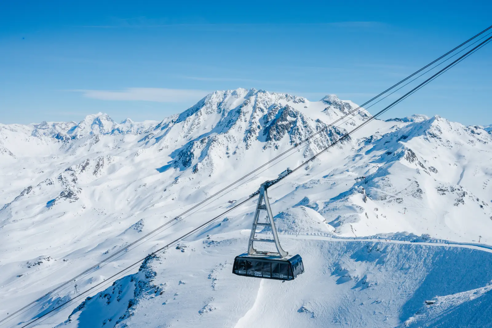La Cime Caron au-dessus de Val Thorens